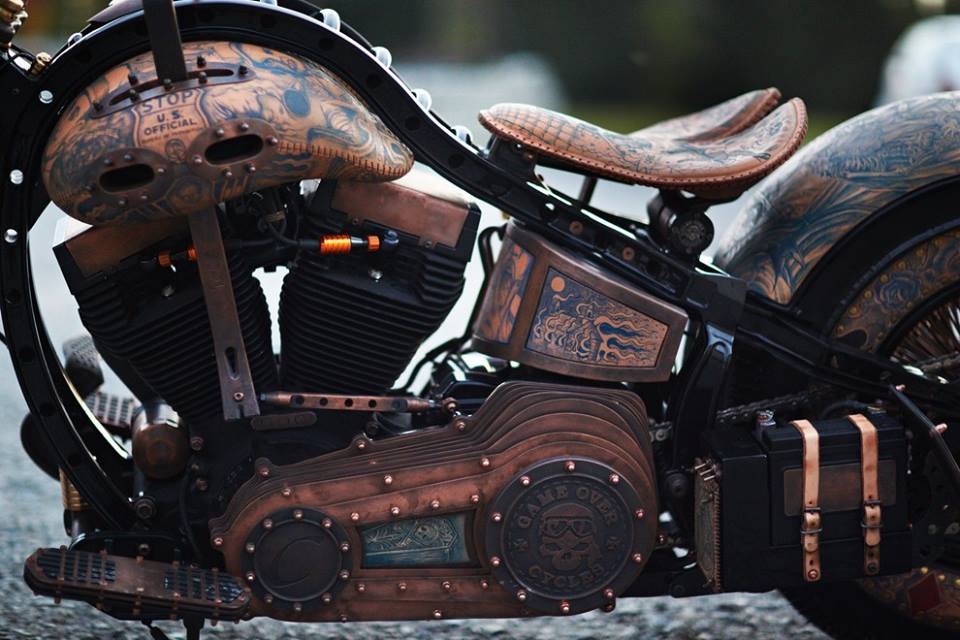 Steampunk Harley Davidson