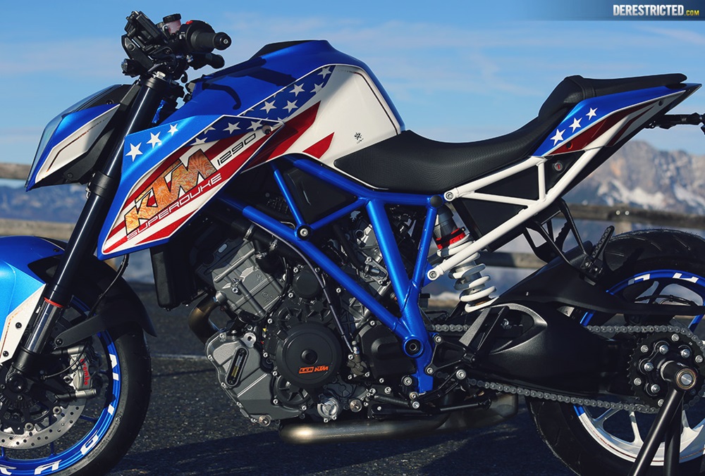 Мотоцикл KTM 1290 Superduke R Patriot Edition (фото) / Мото 