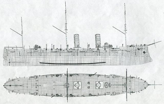 Крейсер память азова чертежи
