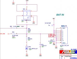 Схема аккумулятора ноутбука asus